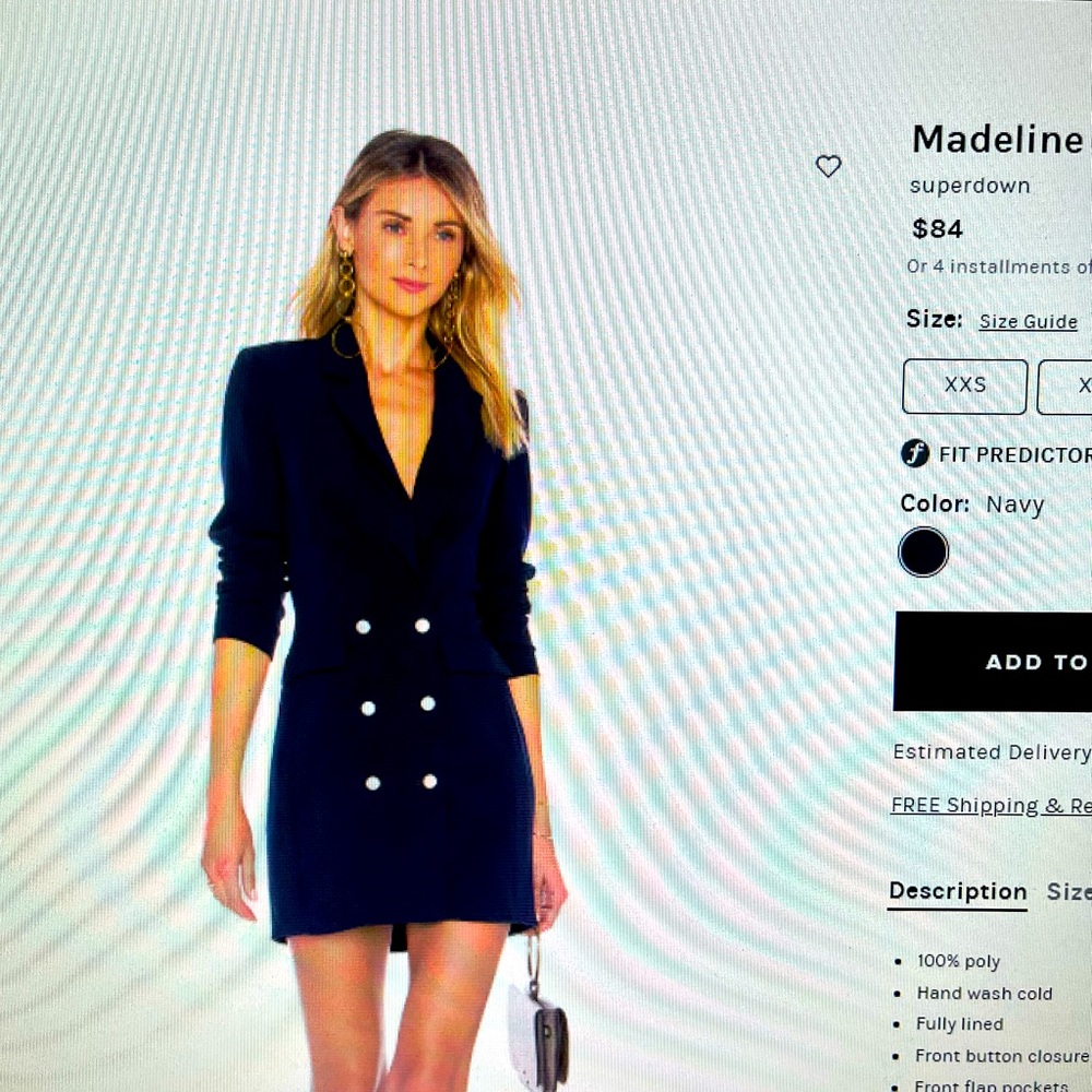Madeline Blazer Dress